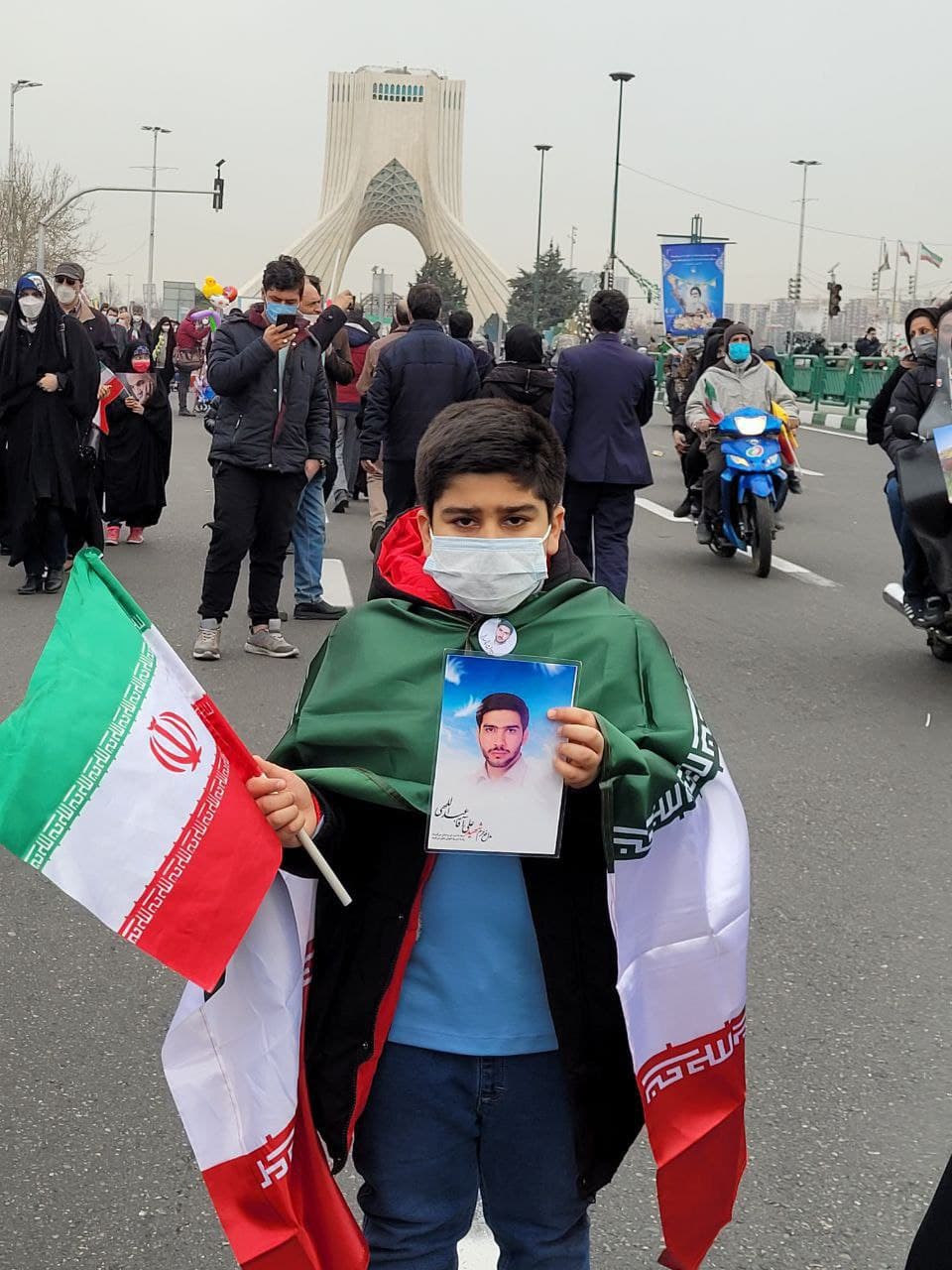 جشن فرزندان شهدا برای چهل و سومین پیروزی انقلاب اسلامی+ تصویر