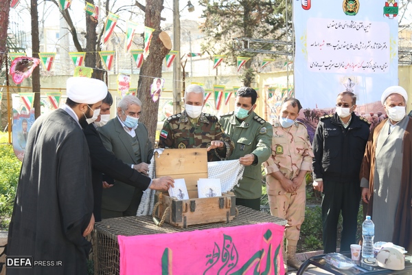 رونمایی از کتاب «کهنه سرباز وطن» در گرگان + تصاویر