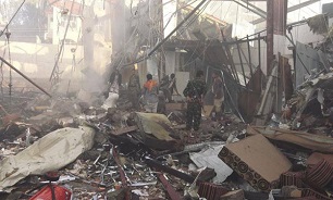 حملات گسترده ائتلاف متجاوز سعودی به «صنعاء» یمن