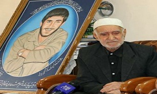 پدر سردار شهید «اعتمادی» به فرزند شهیدش پیوست