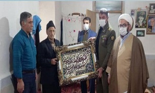 دیدار فرمانده مرکز آموزشی ۰۳ شهید برخورداری با خانواده شهید «سلیمانی»