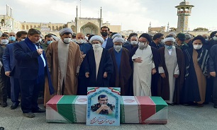 پیکر سردار شهید «مهدوی نژاد» در گلزار شهدای قم به خاک سپرده شد
