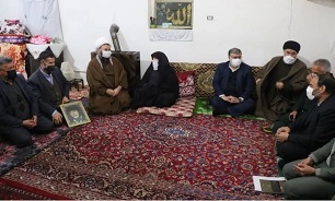 دیدار استاندار آذربایجان غربی با خانواده شهید «جلالی» در شهرستان چهار برج