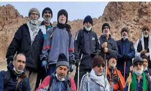 اردوی کوهنوردی جانبازان انقلاب و دفاع مقدس قم در ارتفاعات «قزقیلیسی»