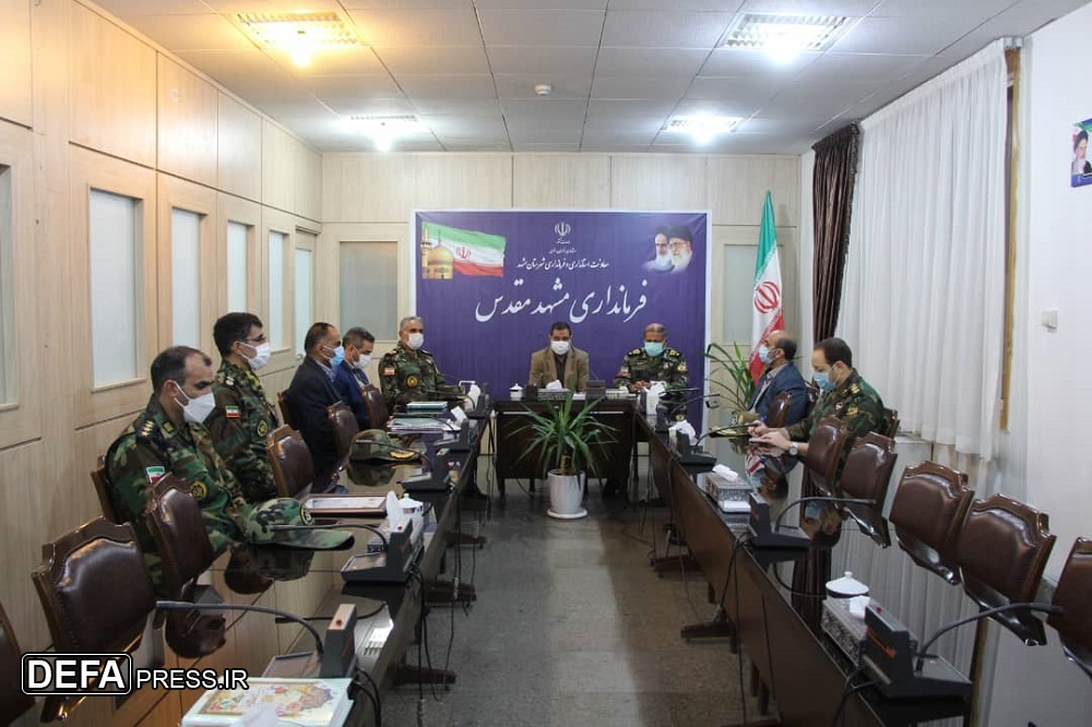 دیدار فرمانده ارشد ارتش در شمال شرق با فرماندار مشهد+ تصاویر