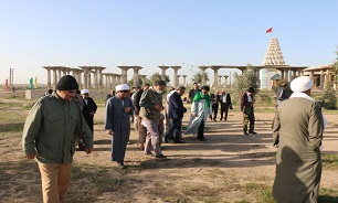 بازدید راویان استان قم از یادمان فتح المبین