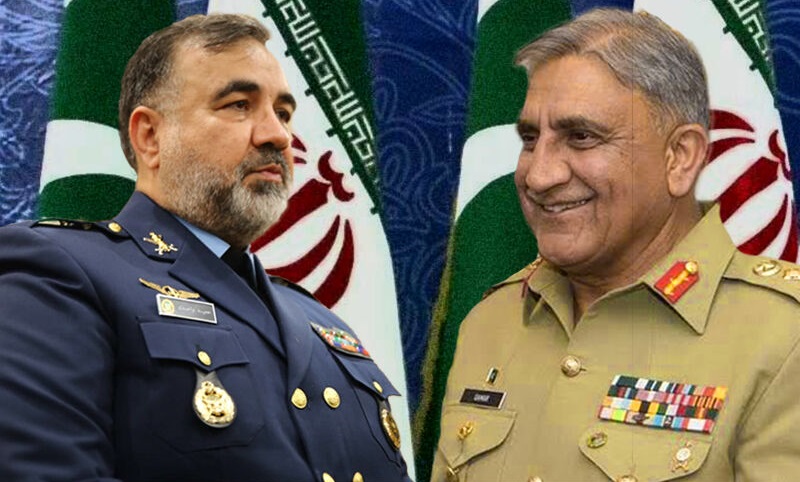 دیدار فرمانده «نهاجا» با فرمانده ارتش پاکستان