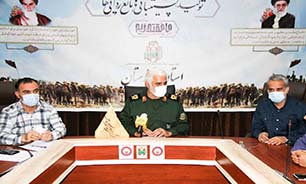 کاشت 41 اصله نهال به یاد 41 شهید در مرکز فرهنگی و موزه دفاع مقدس خوزستان