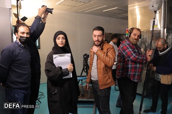 جانشین فرمانده سپاه کربلا از پشت صحنه تولید فیلم «اینجا ایران است» بازدید کرد