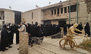 حضور صدها زائر راهیان نور تهرانی و مشهدی در موزه دفاع مقدس خرمشهر