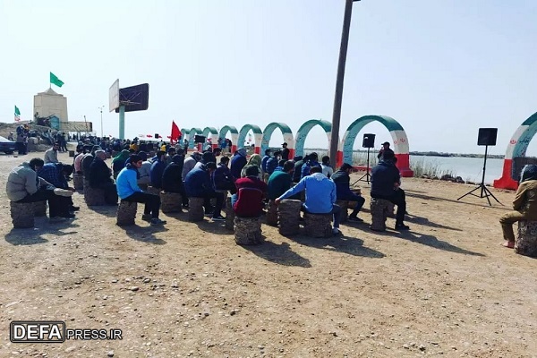 اردوی راهیان نور دانشجویان دانشگاه «سید جمال‌الدین اسدآبادی» + تصاویر