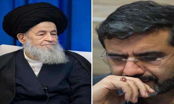 وزیر فرهنگ و ارشاد اسلامی جویای حال آیت الله علوی گرگانی شد