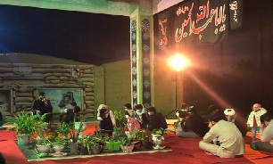 برگزاری مراسم شب قدر در یادمان شهدای گمنام حسینیه عاشقان ثارالله بوشهر