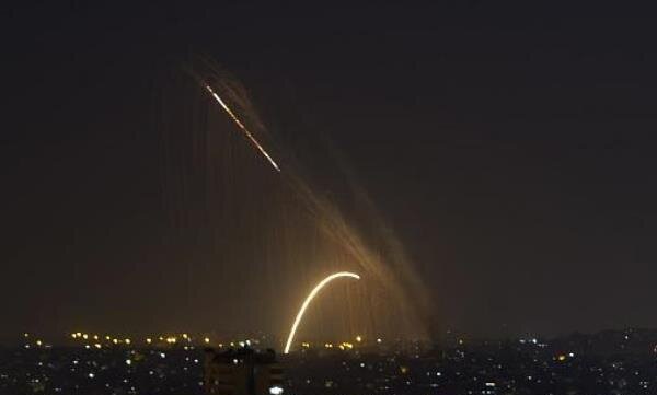 حمله راکتی نیروهای مقاومت به شهرک‌های صهیونیستی اطراف نوارغزه