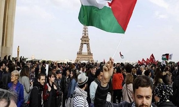فرانسه برگزاری تظاهرات در حمایت از فلسطین را ممنوع کرد