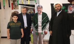 دیدار مدیرکل حفظ آثار دفاع مقدس قم با خانواده شهید «گلمحمدی»