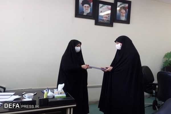 دیدار رئیس دایره مشارکت زنان در دفاع مقدس با سرپرست امور بانوان استانداری کرمان