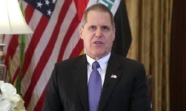 اتهام‌زنی جدید سفیر آمریکا در بغداد علیه ایران