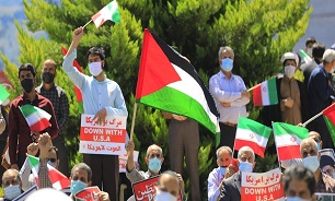 تجمع مردم قم در حمایت از آرمان‌های فلسطین