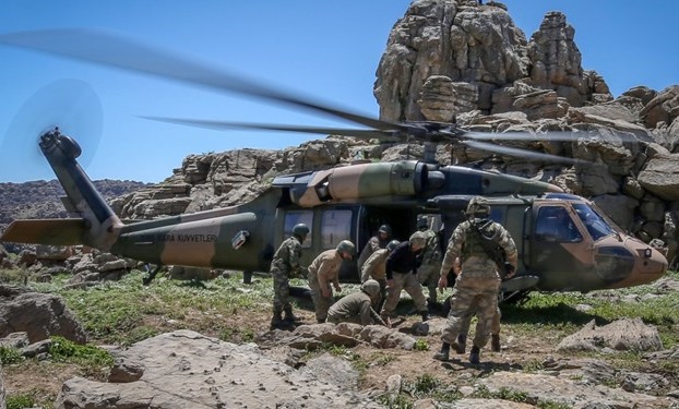 عملیات مشترک ارتش و نیرو‌های امنیتی ترکیه در شمال عراق علیه «پ‌ک‌ک»