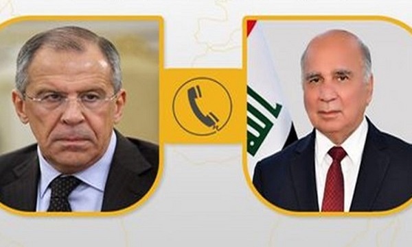 تأکید وزرای خارجه عراق و روسیه بر ضرورت اتحاد فلسطینی‌ها