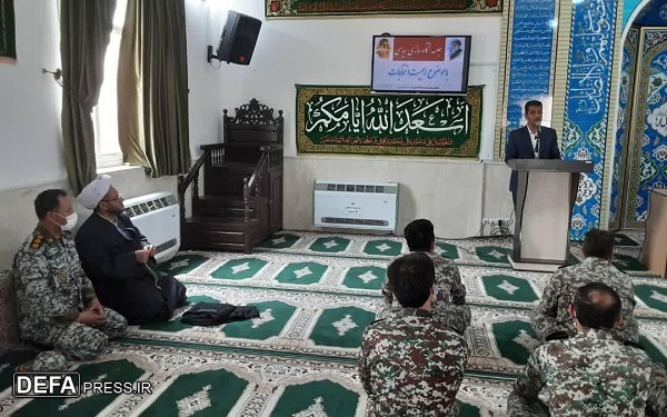 برگزاری نشست «آگاه سازی سیاسی» در گروه پدافند هوایی حضرت معصومه (س) + تصاویر