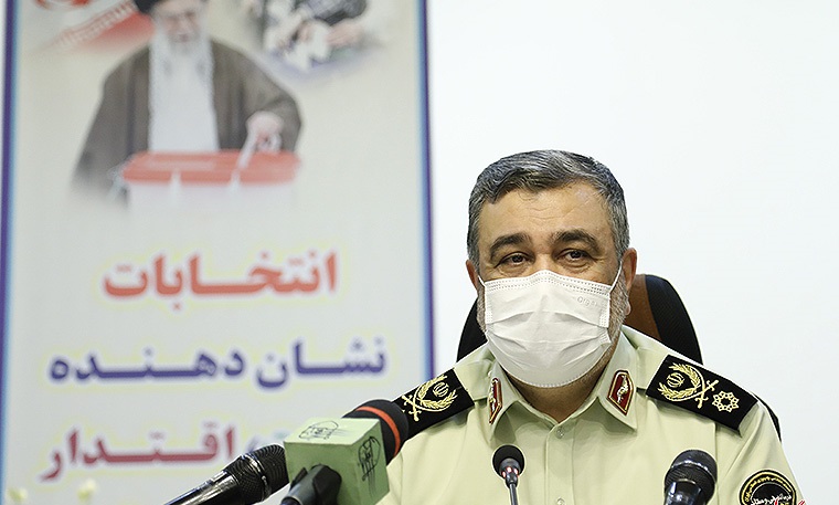۶۰۰ هزار نیروی پلیس در میدان تامین امنیت انتخابات