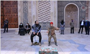 اجرای نمایش خیابانی «خونین‌شهر» در ساری