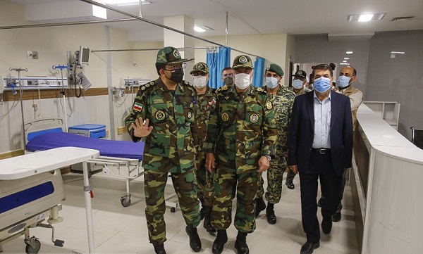 واکسیناسیون در بیمارستان ۱۰۰ تختخوابی هوانیروز با واکسن ایرانی