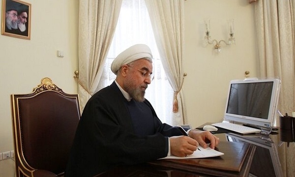 روحانی انتصاب رئیس قوه قضائیه را تبریک گفت