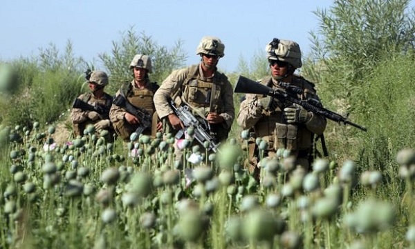 اعلام پایان حضور نظامی انگلیس در افغانستان توسط جانسون