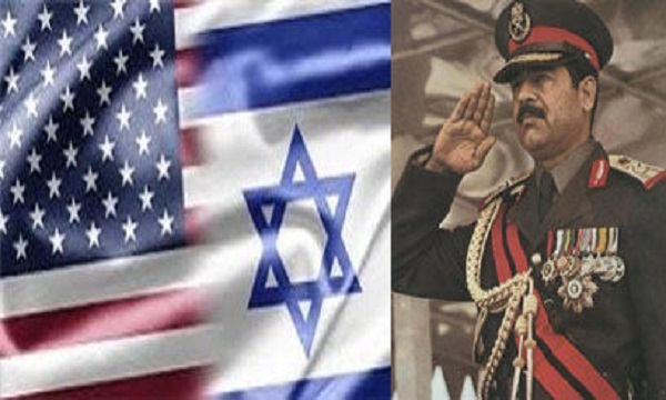 نقش اسرائیل در بقای صدام