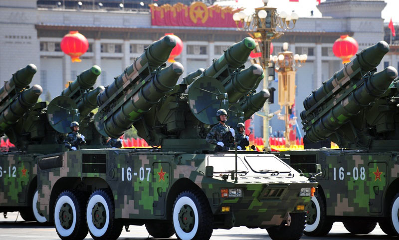 هزینه نظامی چین افزایش می‌یابد