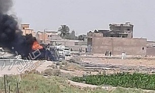 حمله پهپادی آمریکا به خودرو حشد الشعبی در نزدیکی مرز سوریه