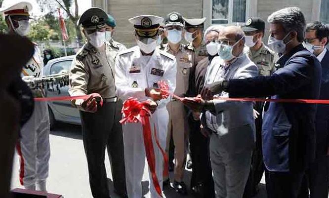 افتتاح مرکز واکسیناسیون کرونا از سوی ارتش