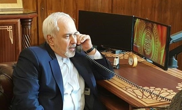 گفت‌و‌گوی تلفنی ظریف با فؤاد حسین/ همدردی با دولت و مردم عراق