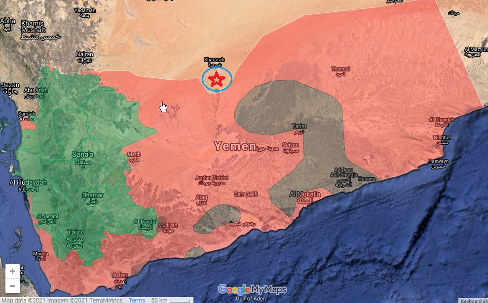 ده‌ها مزدور و چند افسر سعودی در حمله گسترده پهپادی ارتش یمن کشته شدند