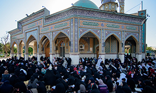 برگزاری مراسم عزاداری سید و سالار شهیدان در امامزاده طاهر (ع) کرج