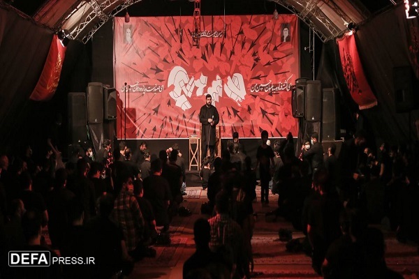 برگزاری مراسم عزاداری حسینی در مزکز فرهنگی و موزه دفاع مقدس مازندران