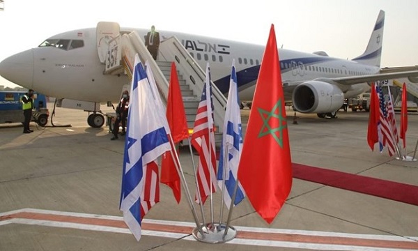 اولین پرواز مسافری از فلسطین اشغالی به مغرب صورت گرفت