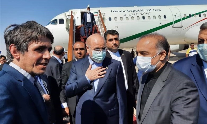 قالیباف وارد دمشق شد