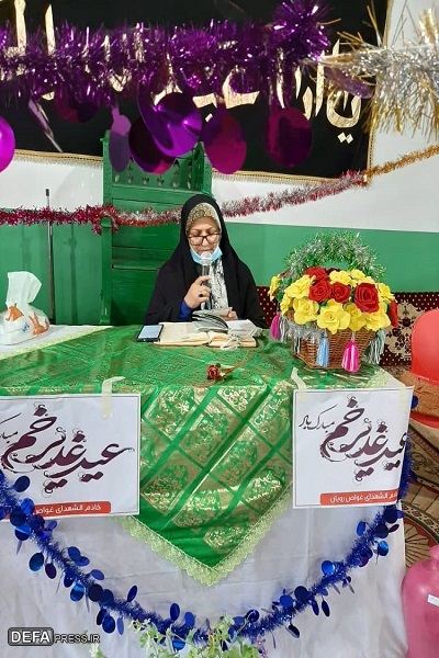 برپایی جشن عید «غدیر» در یادمان‌های شهدای مازندران
