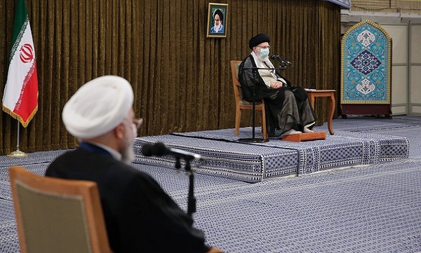عدم اطمینان به غرب؛ گل‌واژه سخنان امام خامنه‌ای در دیدار با دولت دوازدهم
