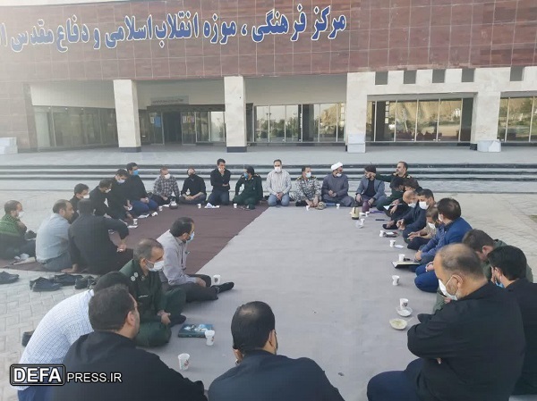 جلسه هماهنگی بزرگداشت هفته دفاع مقدس در موزه استان قم+تصاویر