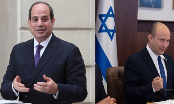 رئیس‌جمهور مصر و نخست‌وزیر رژیم صهیونیستی به‌زودی دیدار می‌کنند