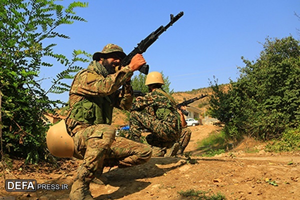 برگزاری رزمایش موشکی در روستای «کیاسر» + تصاویر