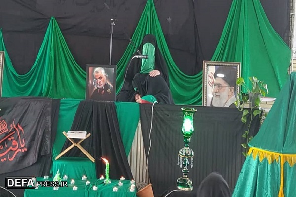 برگزاری همایش ۳ ساله‌های حسینی در جوار حرم شهدای گمنام نکا + تصاویر