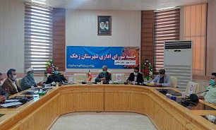 برگزاری جلسه شورای اداری در شهرستان زهک