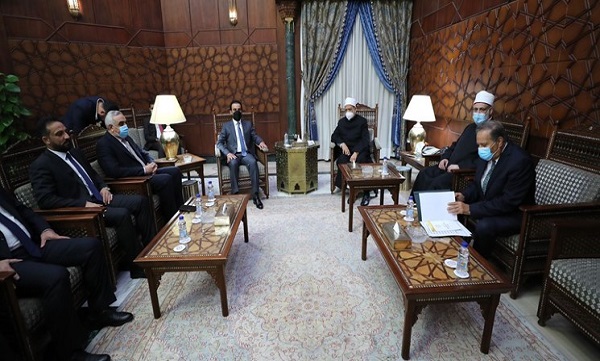 دیدار رئیس پارلمان عراق با شیخ الازهر/ الطیب مهر ماه به بغداد می‌رود