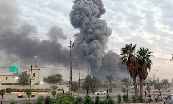 انفجار مهیبی شهر مرزی «البوکمال» سوریه را لرزاند
